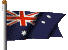 Australian Flag Animated 