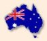 Australia Shape Flag